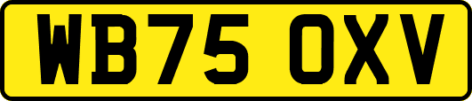 WB75OXV