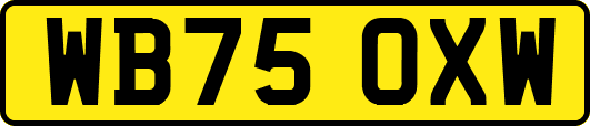 WB75OXW