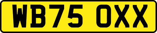 WB75OXX