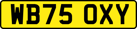 WB75OXY