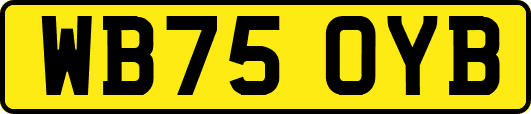 WB75OYB
