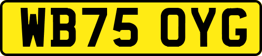 WB75OYG