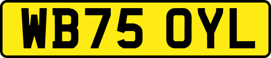 WB75OYL