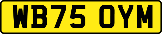 WB75OYM