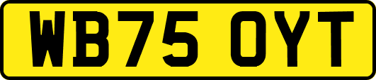 WB75OYT