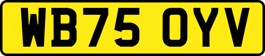 WB75OYV