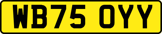 WB75OYY
