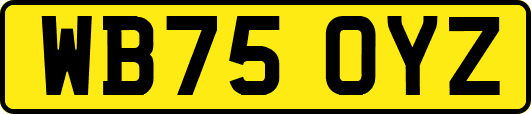 WB75OYZ