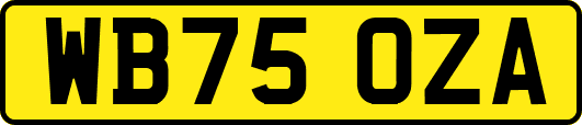 WB75OZA