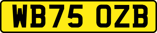 WB75OZB