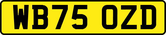 WB75OZD