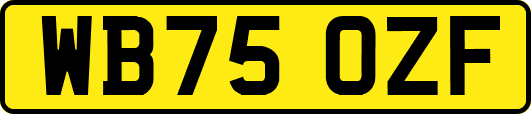 WB75OZF