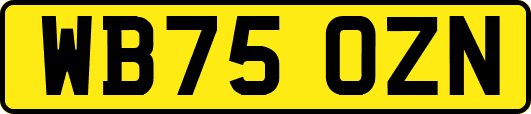 WB75OZN