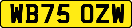 WB75OZW