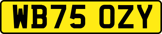 WB75OZY