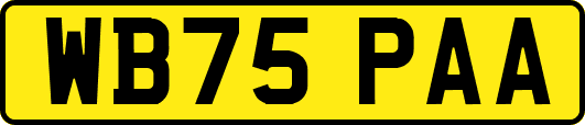 WB75PAA