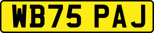 WB75PAJ