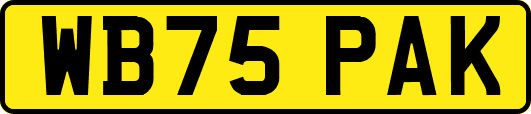 WB75PAK