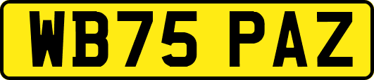 WB75PAZ