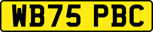 WB75PBC