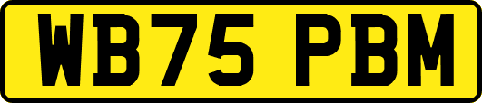 WB75PBM
