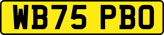 WB75PBO