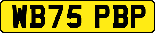 WB75PBP