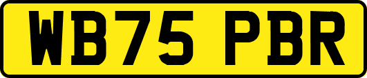 WB75PBR