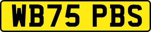 WB75PBS
