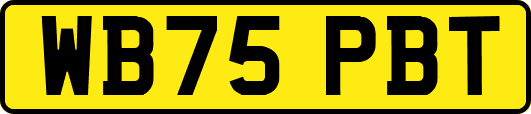 WB75PBT