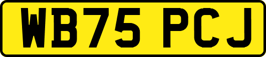 WB75PCJ