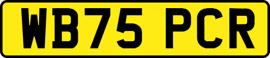 WB75PCR
