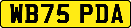 WB75PDA