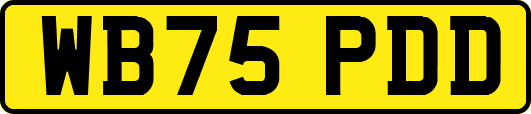 WB75PDD