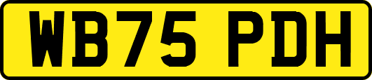 WB75PDH