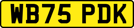 WB75PDK