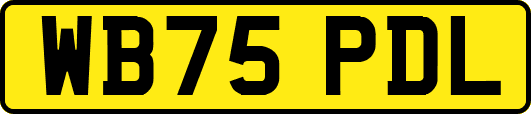 WB75PDL