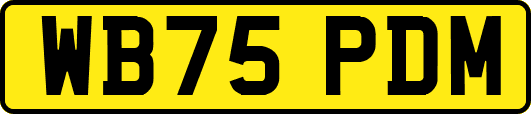 WB75PDM