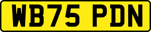 WB75PDN