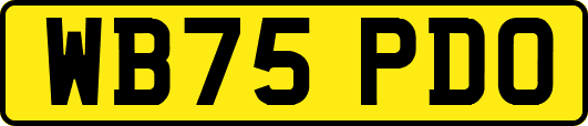 WB75PDO
