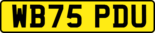 WB75PDU