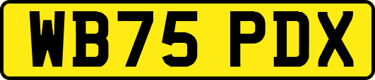 WB75PDX