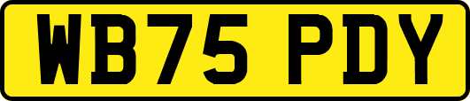 WB75PDY