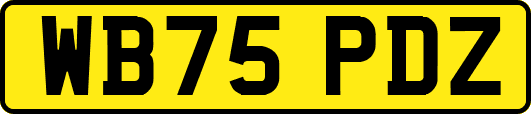 WB75PDZ