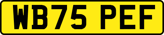 WB75PEF