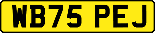 WB75PEJ