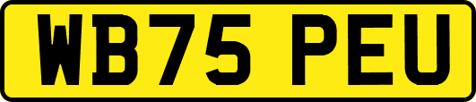 WB75PEU