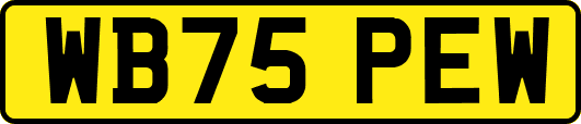 WB75PEW