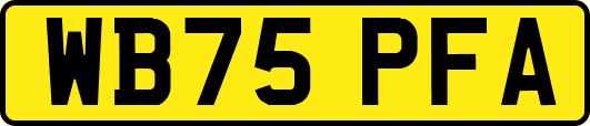 WB75PFA