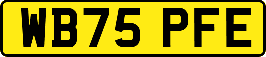 WB75PFE